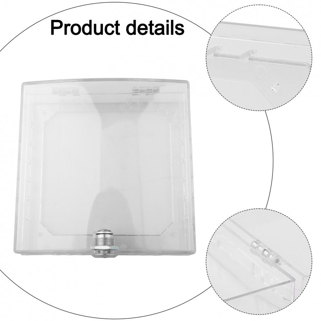 Tamper Proof Acrylic Cover for Home or Office Wall Mounted Thermostats