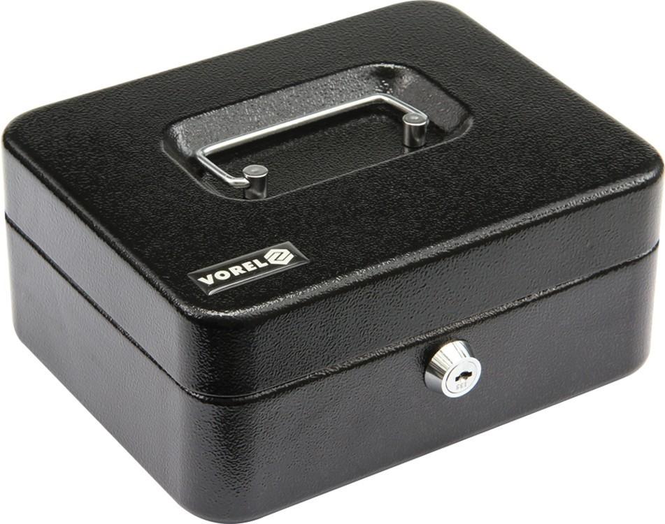 Cash Box 200x160x90 Lock 2 Keys 78622 VOREL