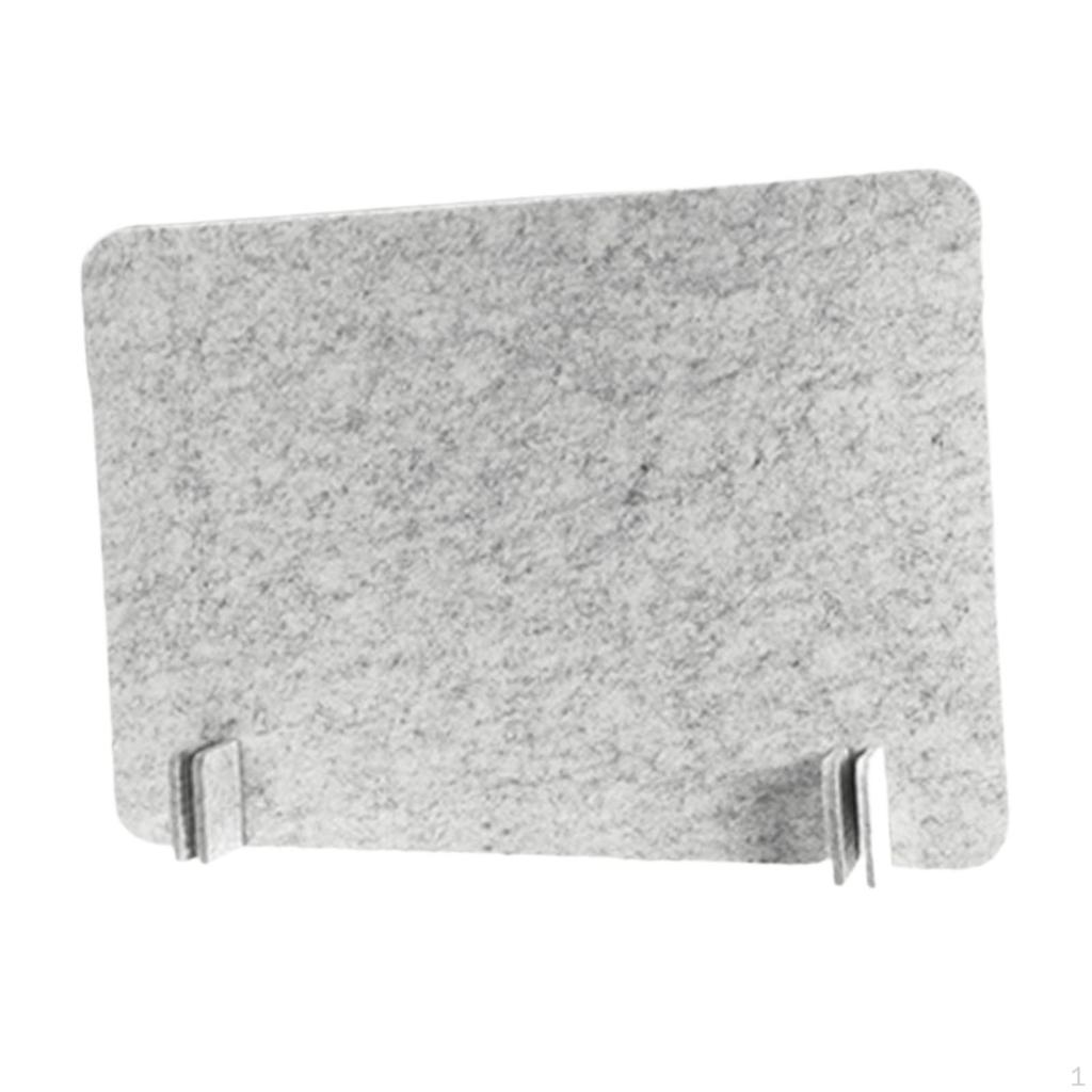 Acoustic Desk Divider Partition Furniture Distractions Reducing Freestanding