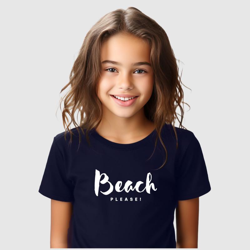 BEACH PLEASE Kids T-shirt