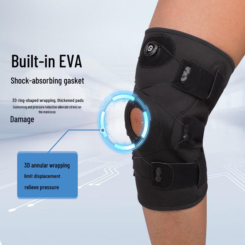 Adjustable Sports Knee Brace with Steel Support
