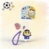 Crayon Shin-chan 3D Keychain with Woven Rope - Trendy Bag Accessory & Cute Gift