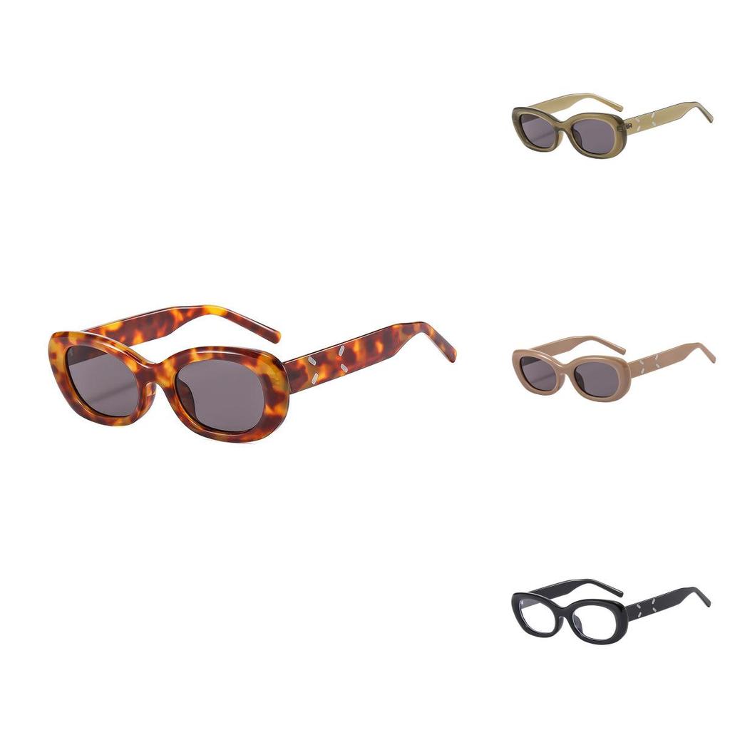 Oval Frame Fashionable Sunglasses Uv Protection Driving And Events Party