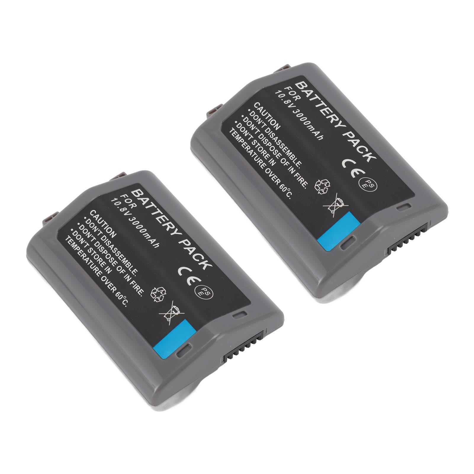 

2 шт. сменная батарея EN EL18 18A 3000 мАч для цифровой зеркальной фотокамеры Nikon D4 D4S D5 D6 для D850