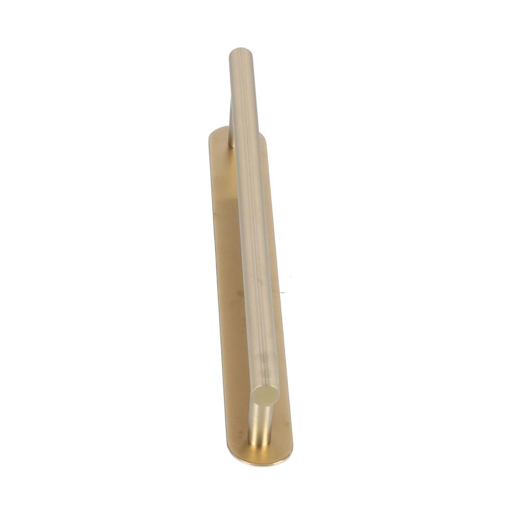 Single Rod Towel Bar 304 Stainless Steel Wall Mount Adhesive Kitchen Dish Cloth Hanger Brushed