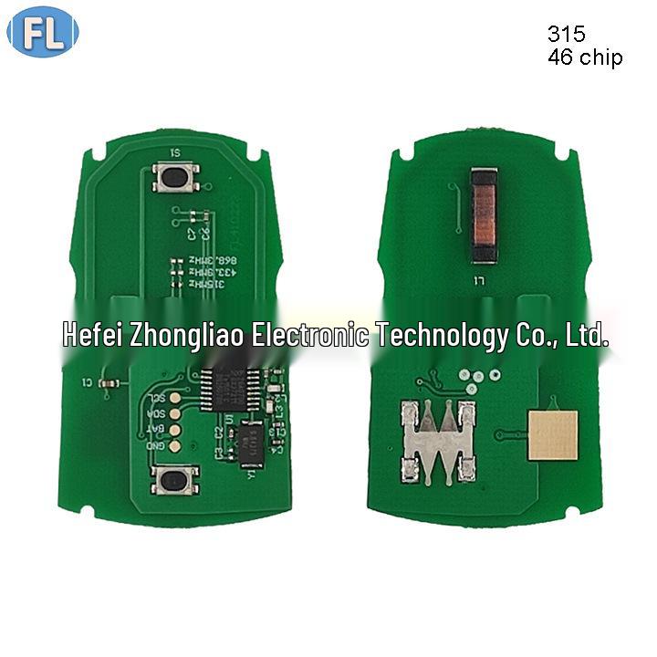BMW CAS3 Semi-Smart Key Card, 3 Buttons, 315/433MHz, 46 Chip for 3 & 5 Series