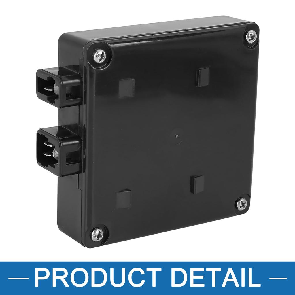 A ABSOPRO Motorcycle AC CDI Box 3290005300 5 Pin CDI Ignition Box Igniter for Suzuki GN125 Plastic Black