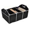Car Multi-Pocket Trunk Organizer Large Capacity Folding Storage Bag Trunk Stowing Tidying Trunk Organizer Car Stuff Accessory