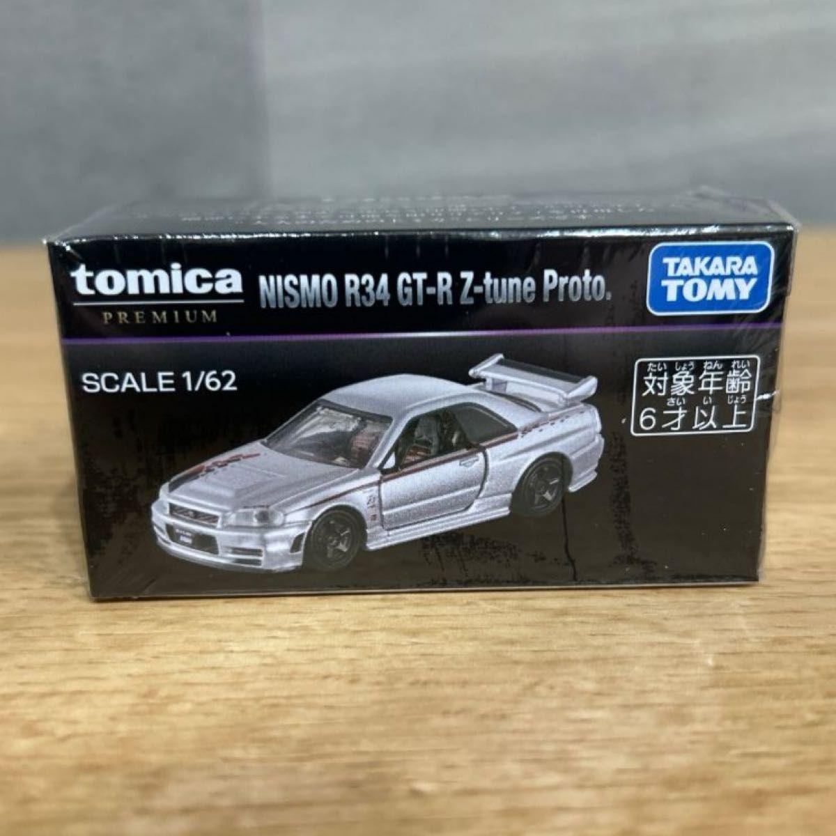 Б/у Tomica Premium NISMO R34 GT-R Z-tune Proto.