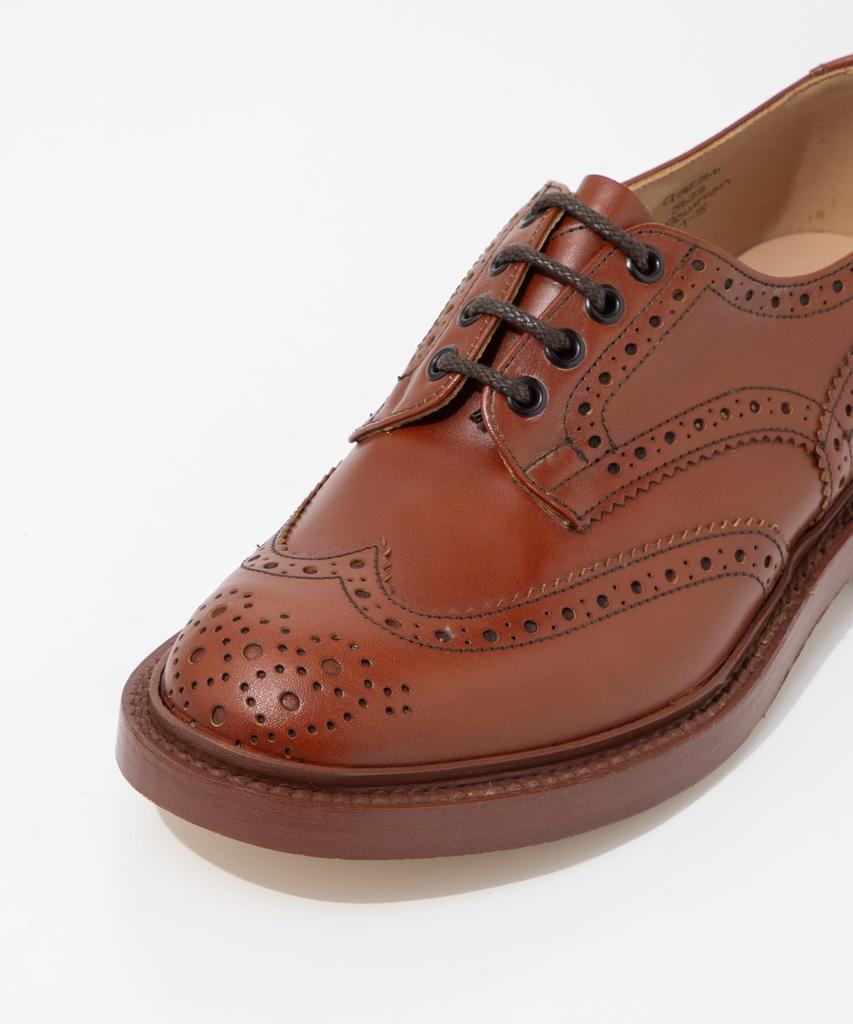 5633 BOURTON Oxford Size cm Tricker's Men's Shoes, 24.5 [Used]