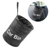 1 Car Garbage Bin, Car Storage Bin, Spiral Bucket, Double-Layer Oxford Cloth Foldable Garbage Bin