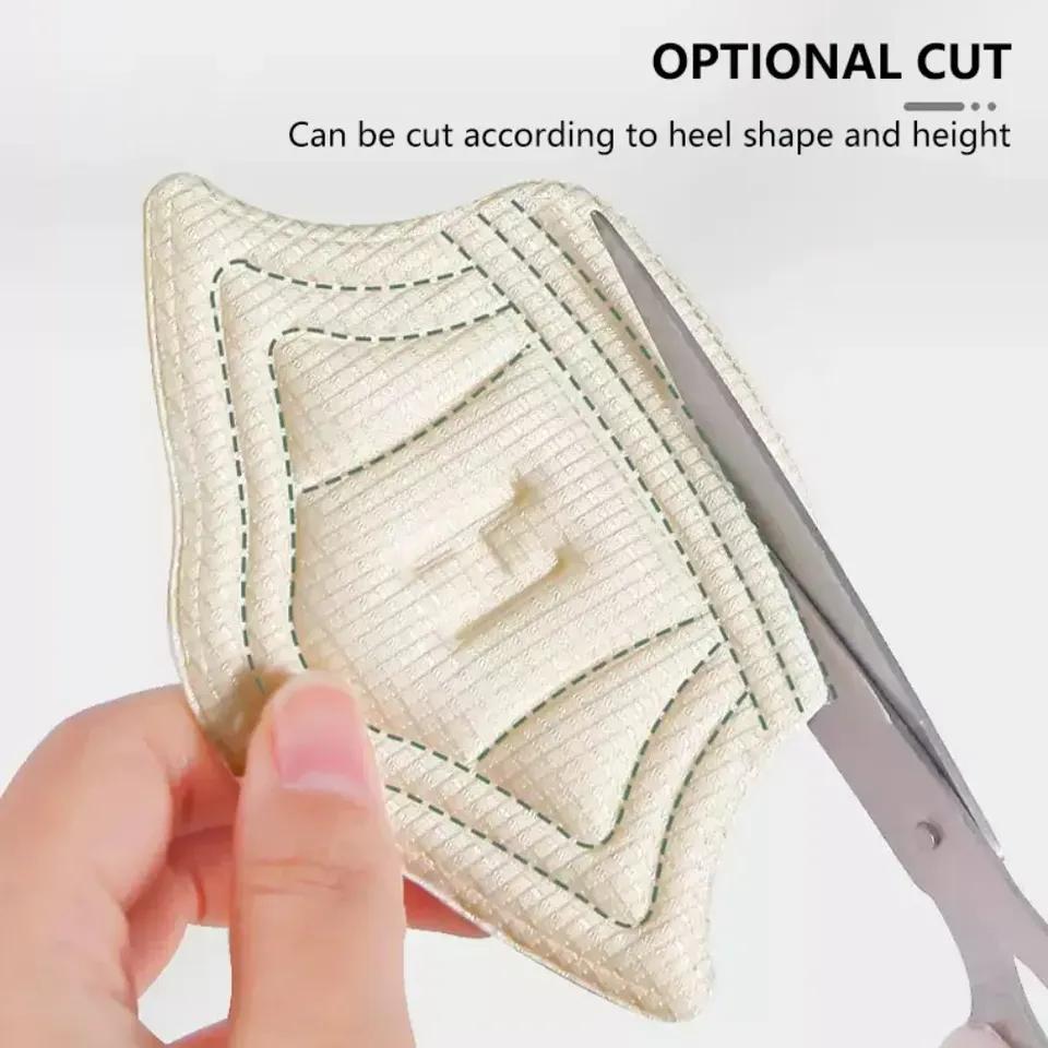 1/3/5 Paar Einlegesohlen für Schuhe Patch Fersenpolster für Sportschuhe Einstellbare Größe Fußpolster Einlegesohle Fersenschutz Rückenaufkleber Schuhpolster