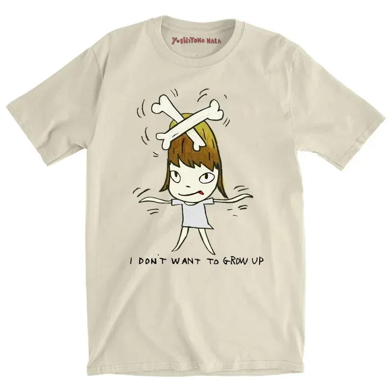 Yoshitomo Nara Guitar Summer Unisexs Tshirt Unisex T Shirt New Tees Tshirt Unisexs Hort Sleeves Free Shipping