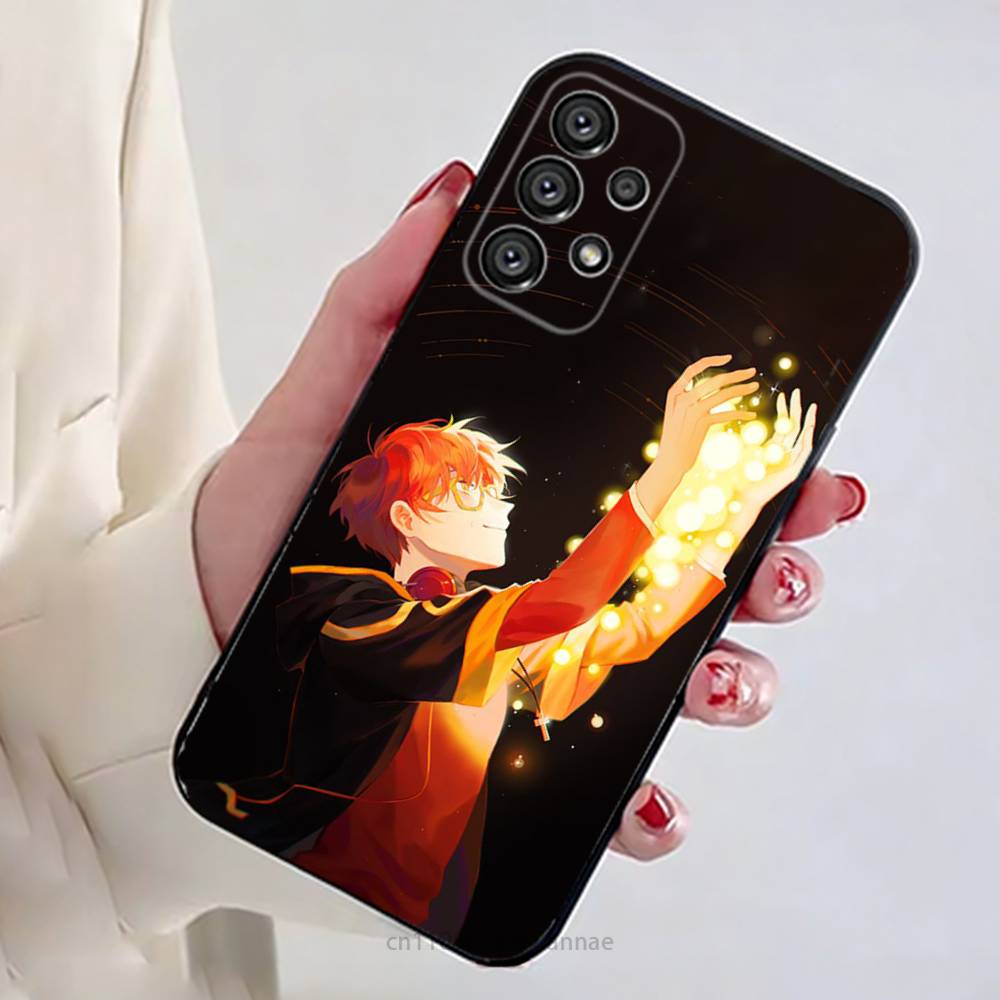 Anime Mystic Messenger Game 707 Phone Case For Samsung Galaxy A54,34,24,73,53,52,52S,04S,04E,A72 Cover