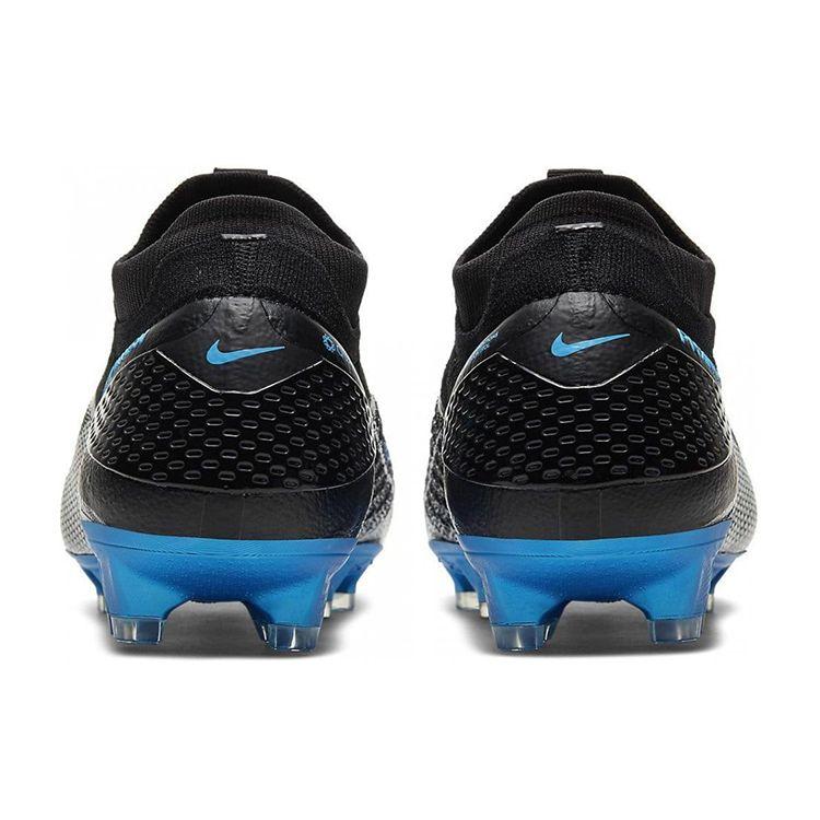 Nike Phantom Vision 2 Elite DF FG Black Laser Blue Men Sneakers Anthracite CD4161-049