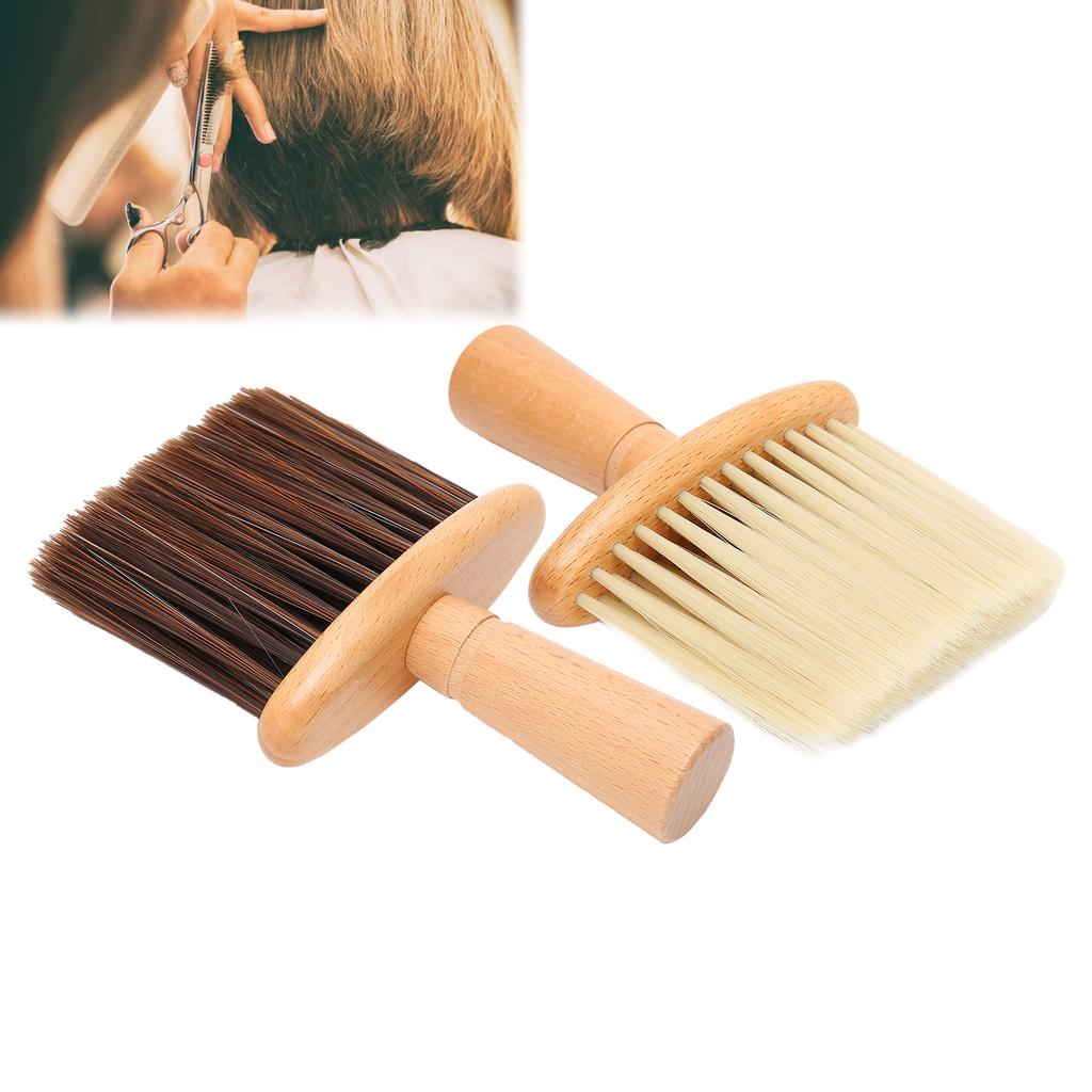 Barber Hair Beard Cutting Brush Professional Face Cleaning Hairbrush Neck Duster Brush