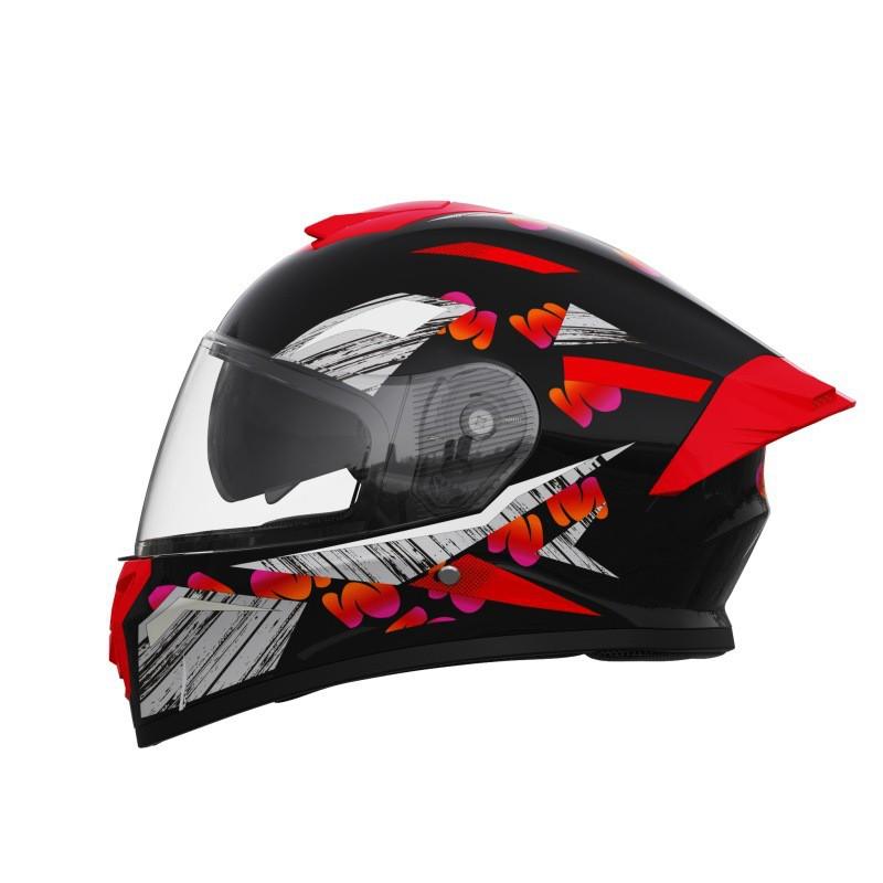 Full Face Motorcycle Helmet Men Women With Neck Warmer ABS DOT CCC Certified Scooter Electric Bike Riding
