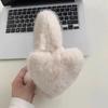 Y2k Korea Women Kawaii Pink Love Heart Earmuffs Winter Warm Thickened Japanese JK Ear Protection Cycling Earbags Accessories