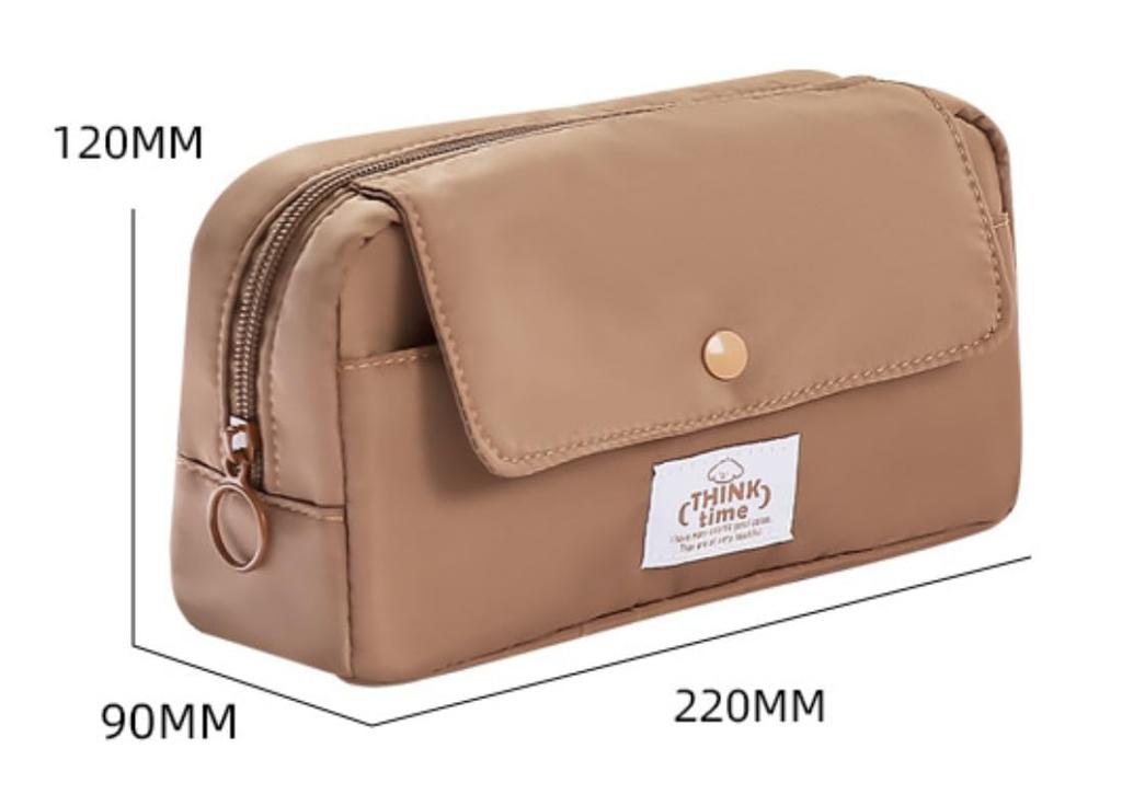 Large Capacity Pen Korean Pencil Stationery Storage Pen Pencil for Elementary School Junior High School High School Office Mesh Pen Multifunctional