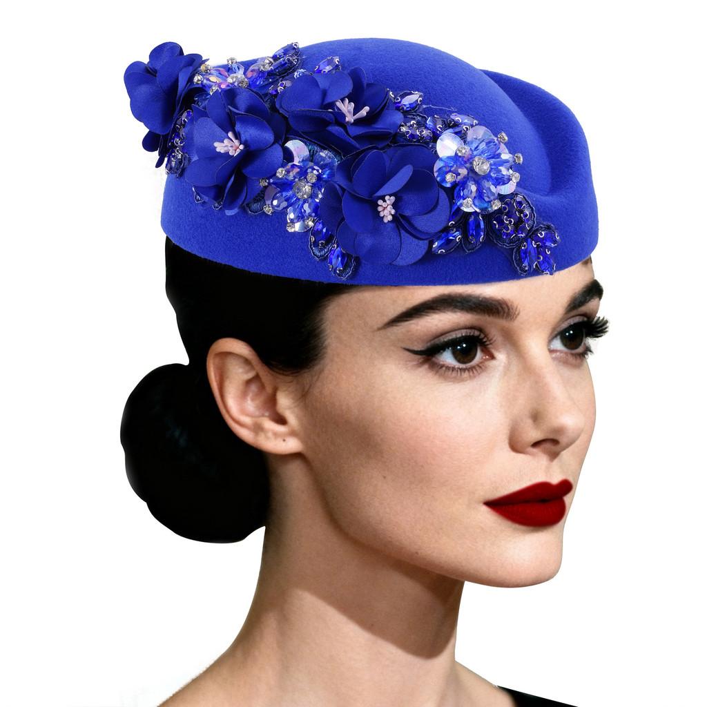 Vintage Ethnic Headwear With Polyester Fabric For Cultural Festival And Daily Use
