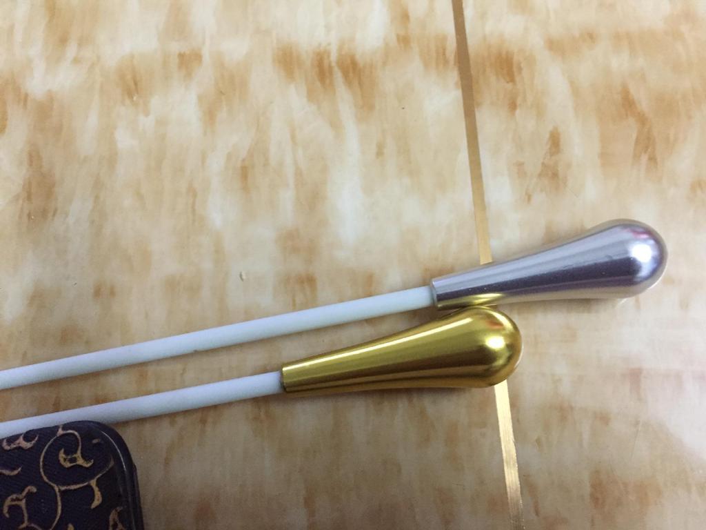Elegant Gold and Silver Concert Conductor Baton