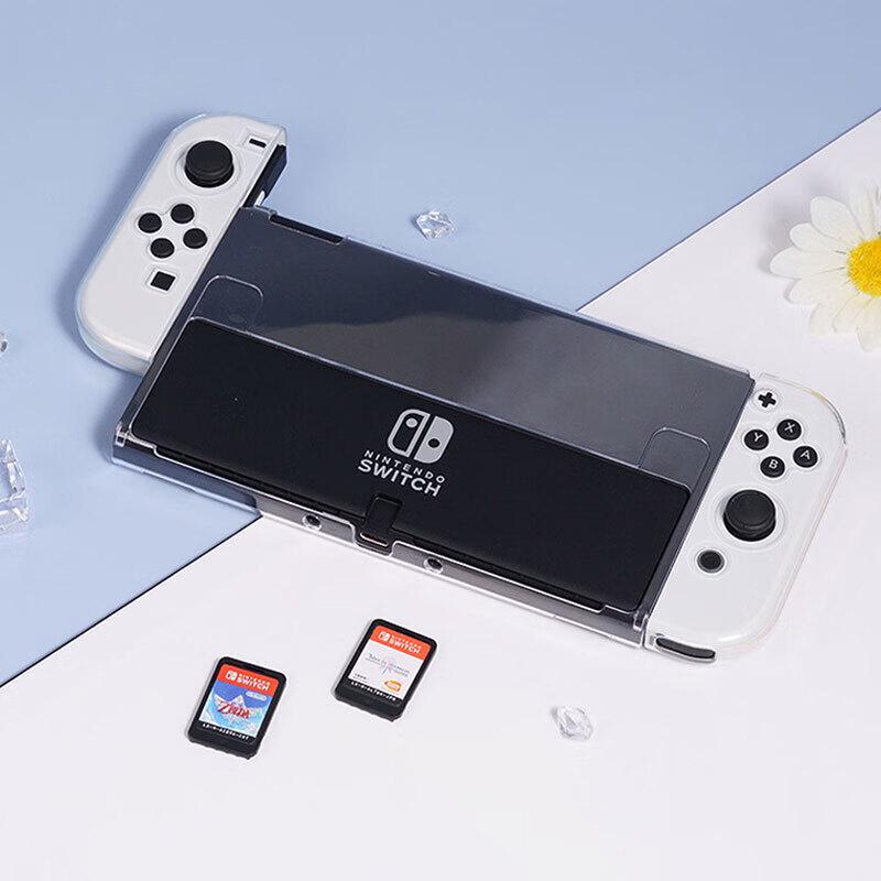 BIAZE Nintendo Switch OLED Transparent Hard Case