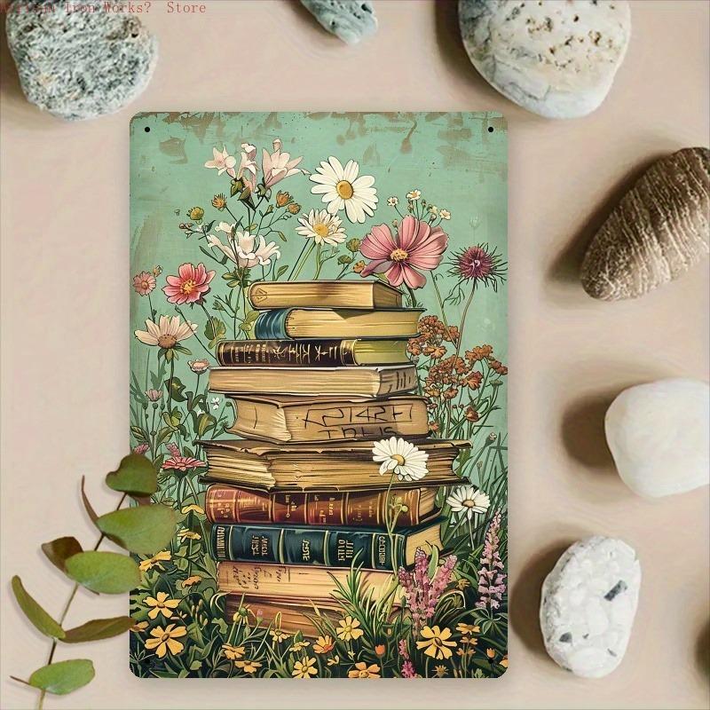 6PCS Funny Metal Signs, Vintage Style Tin Poster Collection for Home, Farmhouse,  Holiday Party Decor!