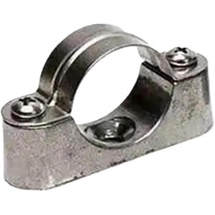 304 Stainless Steel Saddle Card Pipe Clamp With Screw Off-Wall Code 16mm-32mm Round Pipe Bracket Fixed Clip Hardware(16mm)