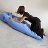 Eco-friendly PVC Inflatable Pregnant Woman Cushion - Comfortable Flocking Recessed Sleeping Pillow Pad