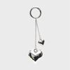 Amor Key Ring (silver)