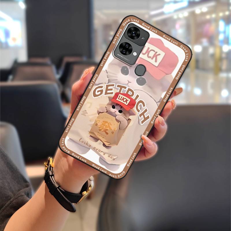 Couple Fashion Design Phone Case For Oukitel C33 Back Cover Phone Pouch TPU Cute Silicone Protective Cartoon Shockproof