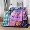 1pc Mom's Love Blanket Soft Cozy Lightweight for Travel Camping Picnics Sofa Office Bed Living Room Perfect Gift for Friends and Family