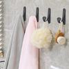 Vintage Clothes Hangers Zinc Alloy Wall Hook Cloth Coat Hat Hanging Hooks Bathroom Robe Hangers Kitchen Hook Racks With Screws