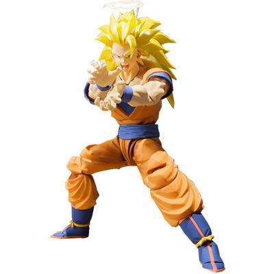 TAMASHII NATIONS Dragon Ball Z Super Saiyan 3 Son približne PVC ABS maľovaná akčná figúrka S.H.Figuarts Goku, 155 mm, &