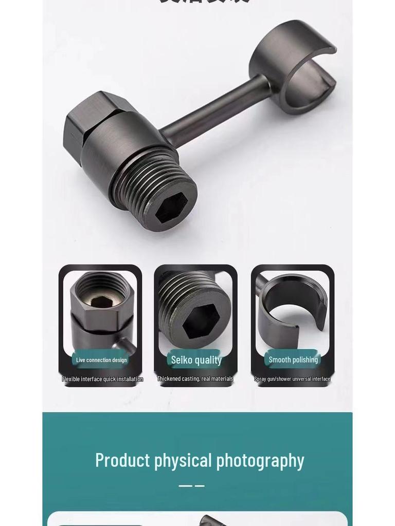 Dual-Function High-Pressure Bidet Toilet Spray Gun Set