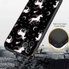 LO22 Cartoon Unicorn Soft Shell Phone Case for iPhone SE X XS XR 11 16E 17 Pro Max Air 8 7 6 6s Plus