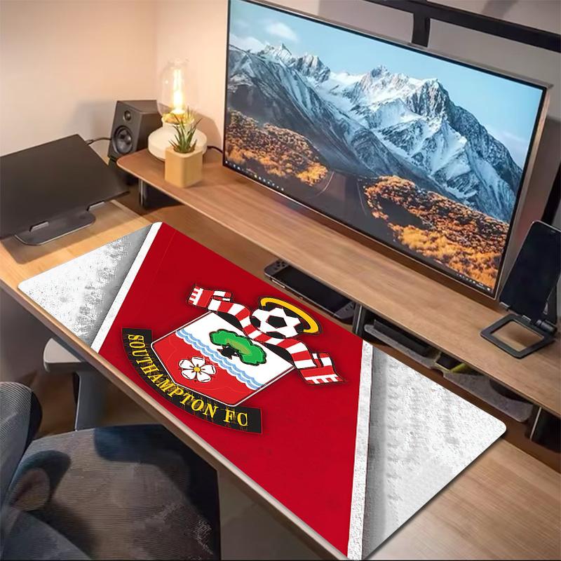 Southampton FC Print Cushion Non-slip Laptop Tablet Big Mousepad XXL Mat Mini PC Playmat With Lock Edge