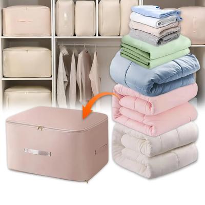 Kompressions Staubdichter Organizer Aufbewahrungstasche Große Kapazität Feuchtigkeitsbeständig Kleidung Steppdecke Umzugstasche Selbstkompression Organizer