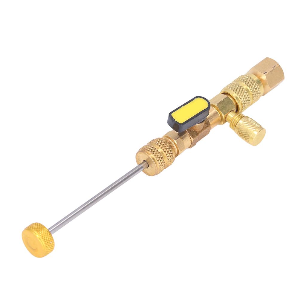 Valve Core Remover Wrench Installer Tool with Frequency Conversion Interface for Refrigeration AC
