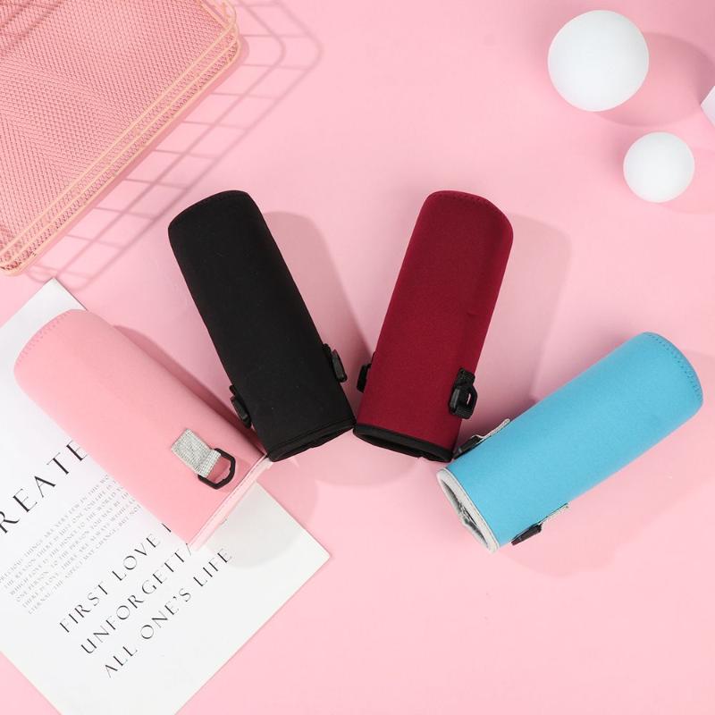 Thickened Heat-Insulating Portable Outdoor Sports Shoulder Strap Cup Sleeve