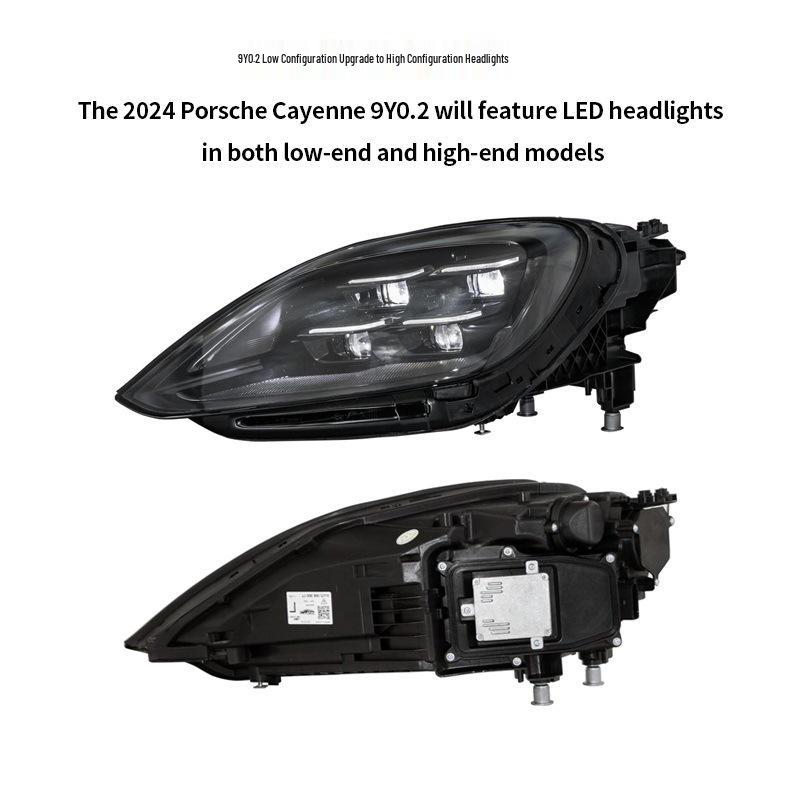 Turbo Style Front Bumper Kit for 24 Cayenne 9Y0.2: Old To New Renovation Solution.