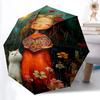 1pc Heart Cat Automatic Open/Close Umbrella, Portable Folding Umbrella for Travel, Themed Events077