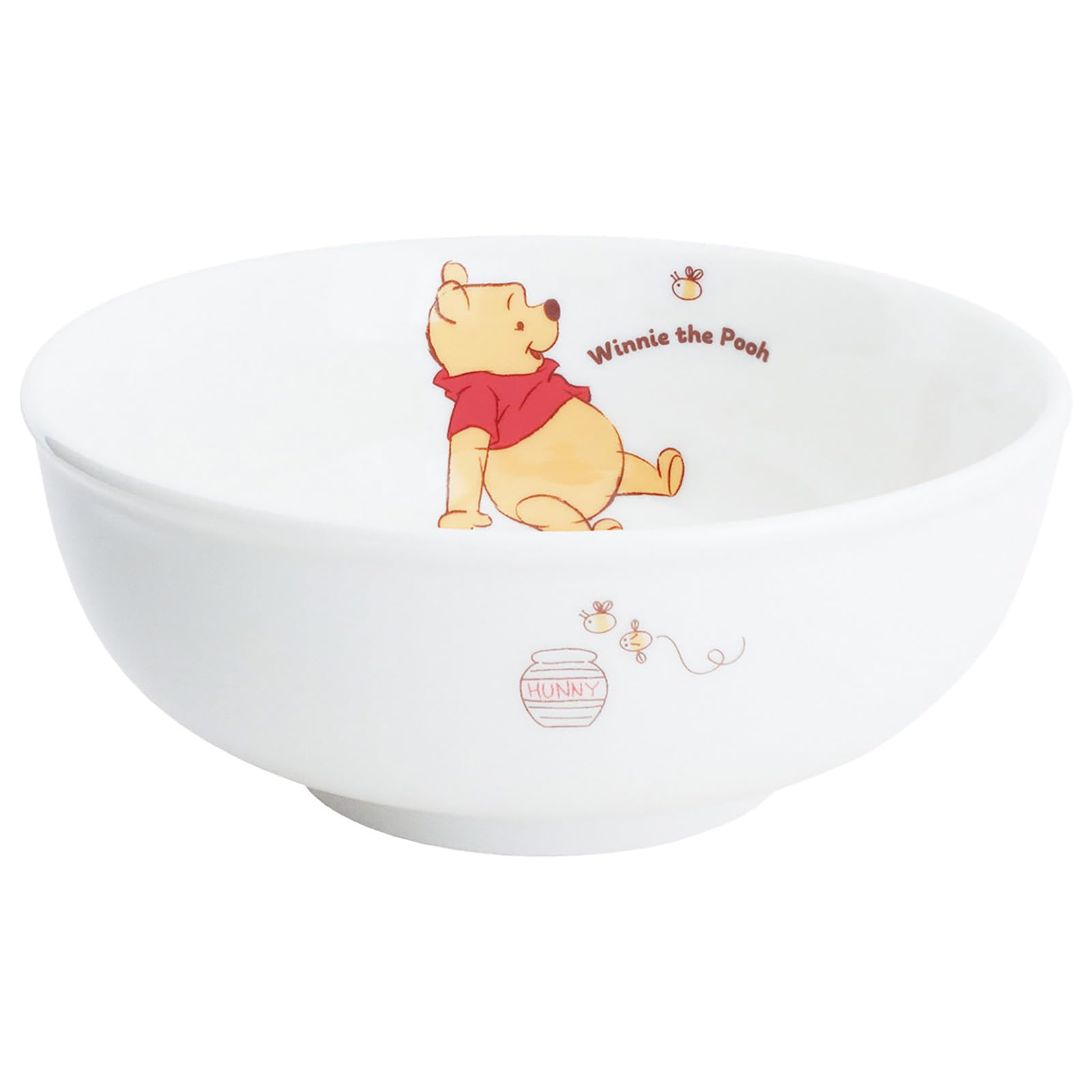 

Дисней Миска для риса Миска для рамена Подходит для микроволновой печи и посудомоечной машины Посуда Разные товары Посуда Товары с персонажами Сделано в Японии 116124 Винни белый