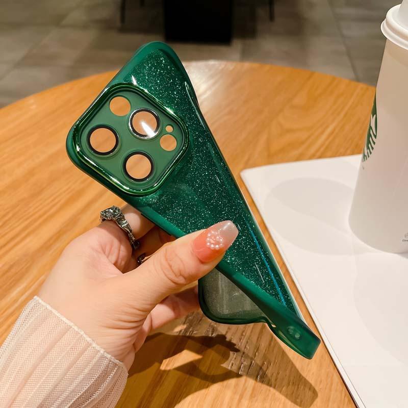 Applicable to Samsung s25 mobile phone case, new a56 flash powder, charm eye a04 personalized a24 anti-drop soft protective case