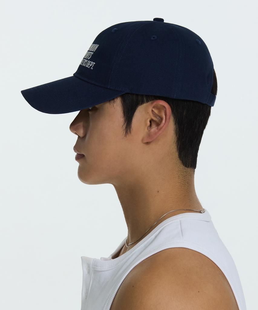 Michikoleondeonseupocheu Lsa Logo Cotton Ball Cap Navy