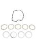Clutch Friction Plates And Gasket Kit for Kawasaki Ninja 250 300 EX300 2015-2017