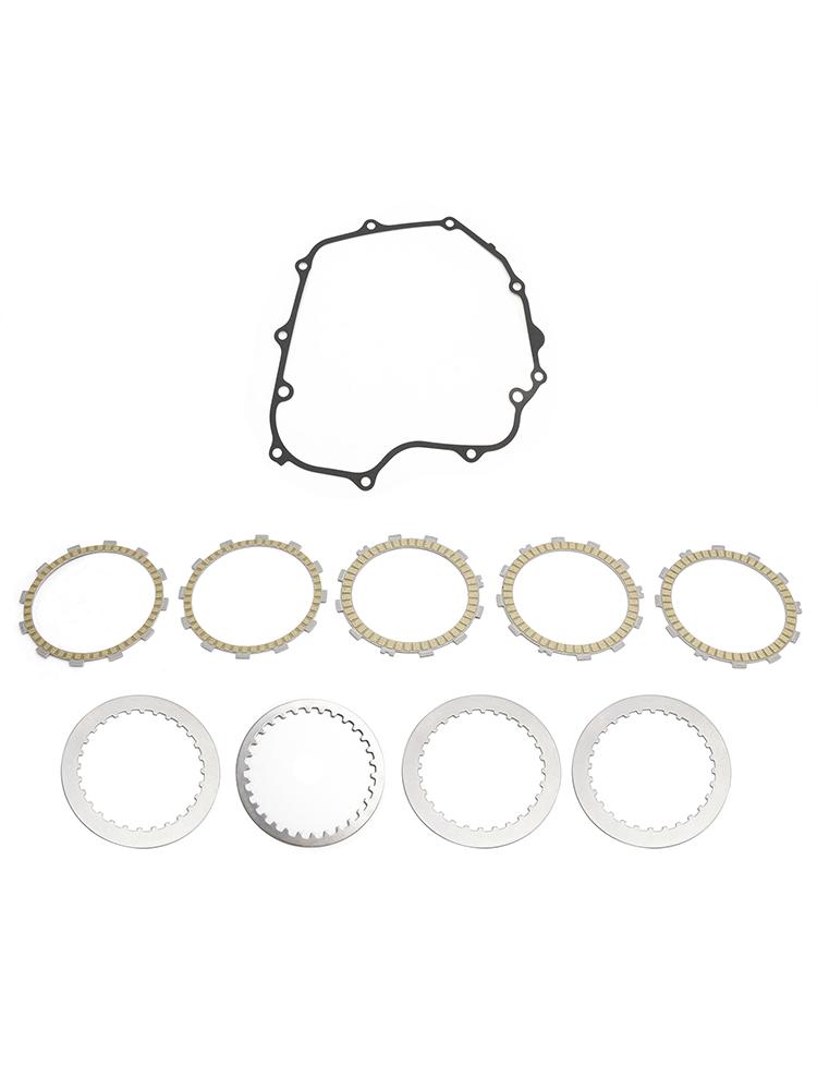 Clutch Friction Plates And Gasket Kit for Kawasaki Ninja 250 300 EX300 2015-2017