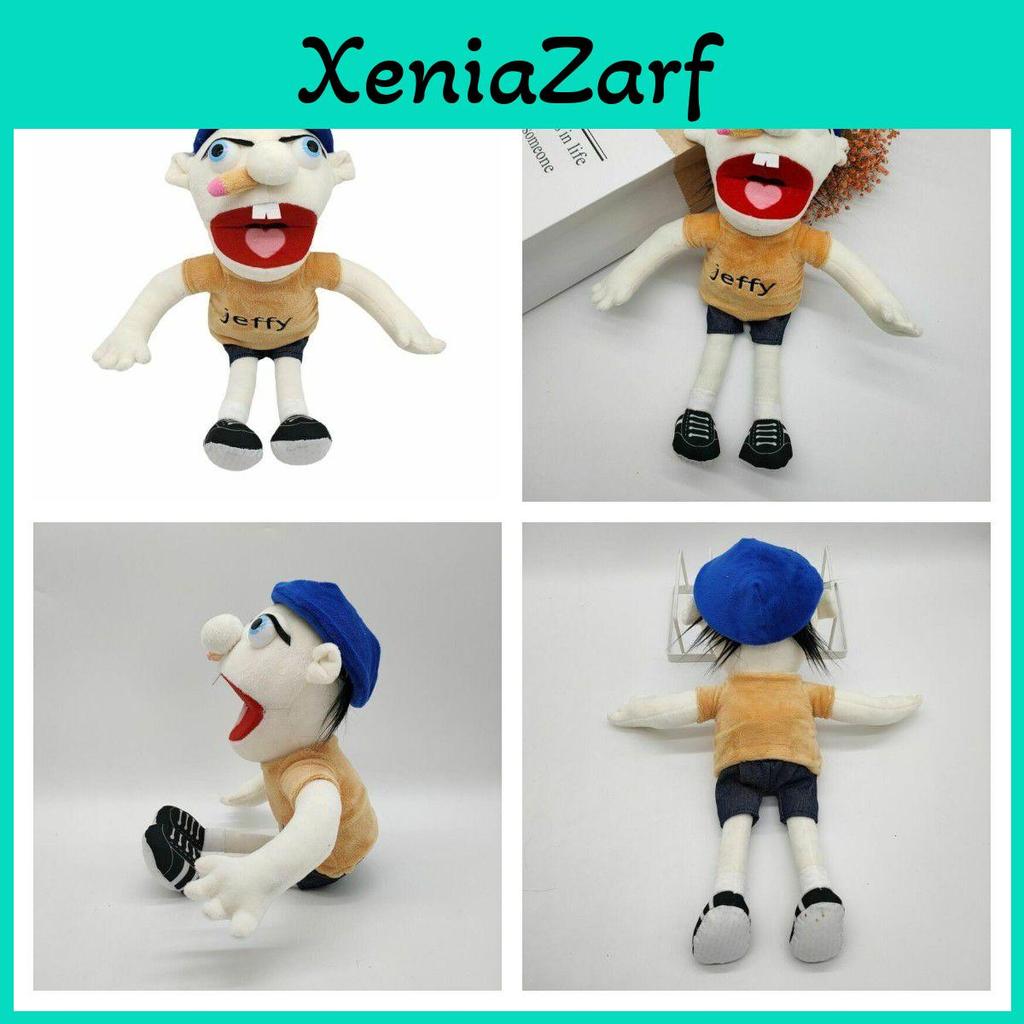 Jeffy 16in Plush Doll Fun Moves And Realistic Design For Kids' Role-play And Storytelling