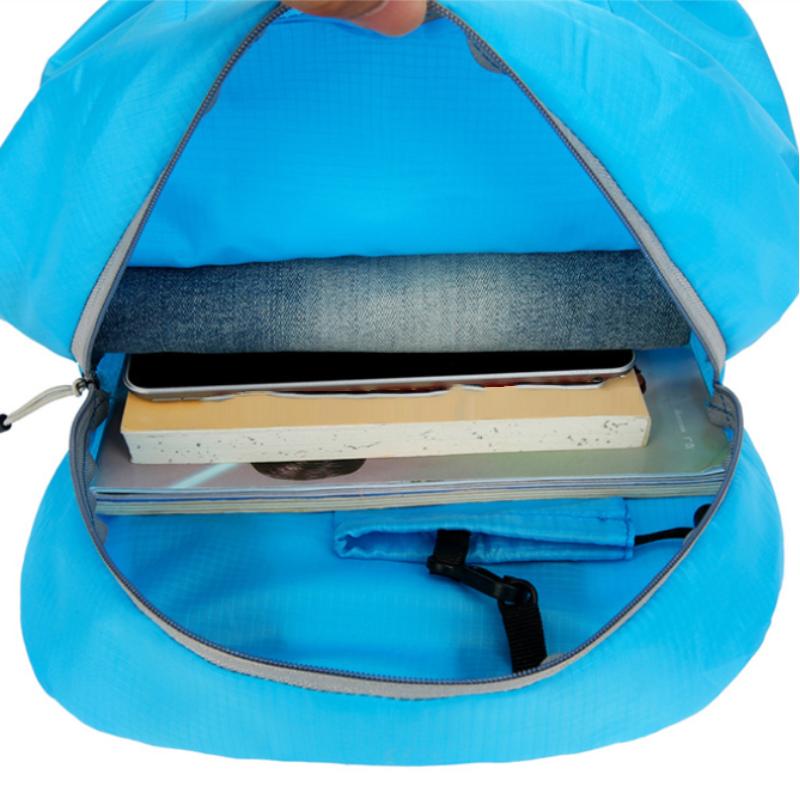 Unisex Waterproof Foldable Backpack – Large Capacity Portable Camping Hiking Travel Daypack