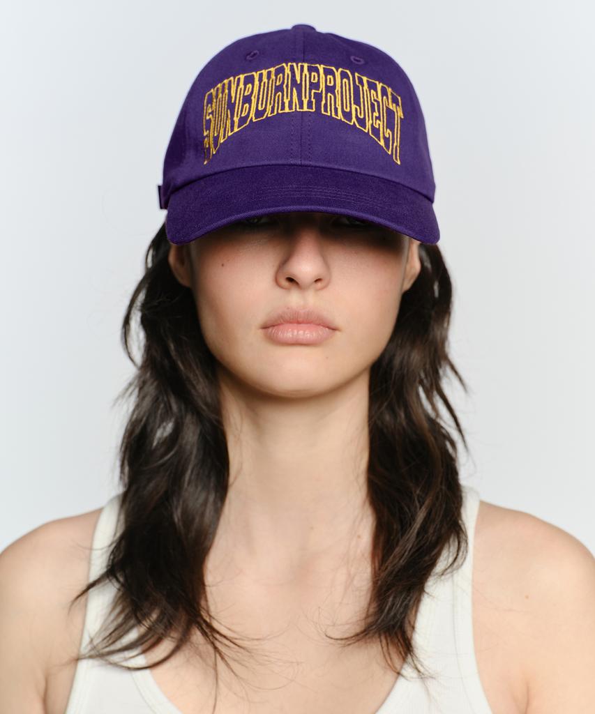 SUNBURNPROJECT Sunburn Basic Logo Cap, Purple
